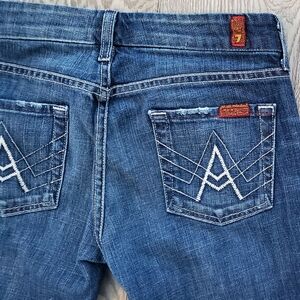 7 For All Mankind A Pocket Stitched Jeans